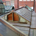Building Conservation - Copper Roof Sheet & Roof Light Replacement